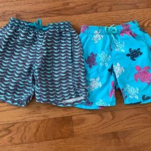Vilebrequin kids swim trunks 2 pairs size 10